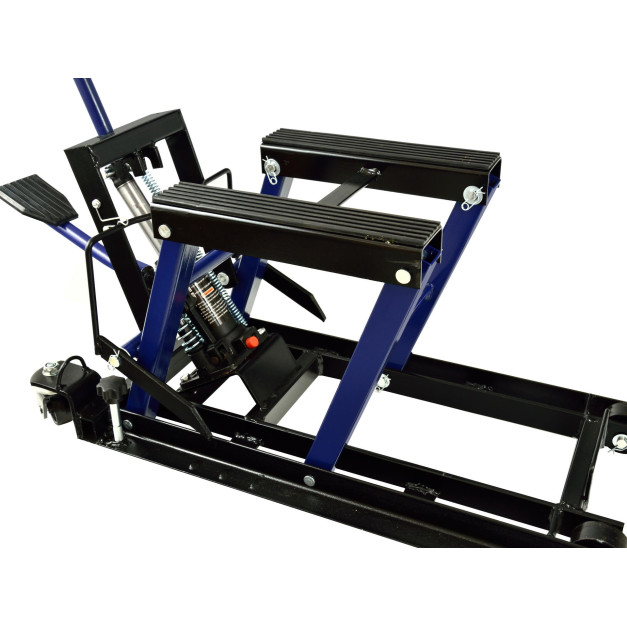 Geko motorkerékpár emelő 680kg, 130-430mm