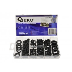 Geko gumi tömítőgyűrű készlet 180 db