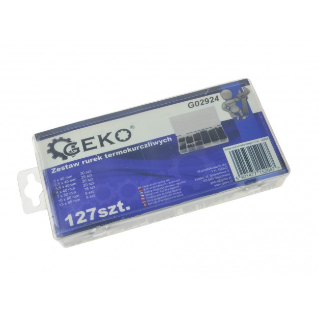 GEKO zsugorcső készlet 127db-os