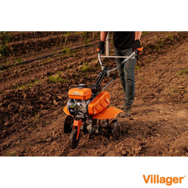 Villager benzines rotációs kapa 212 cm³, 6,9 Lóerő , 80cm munkaszélesség + járókerék