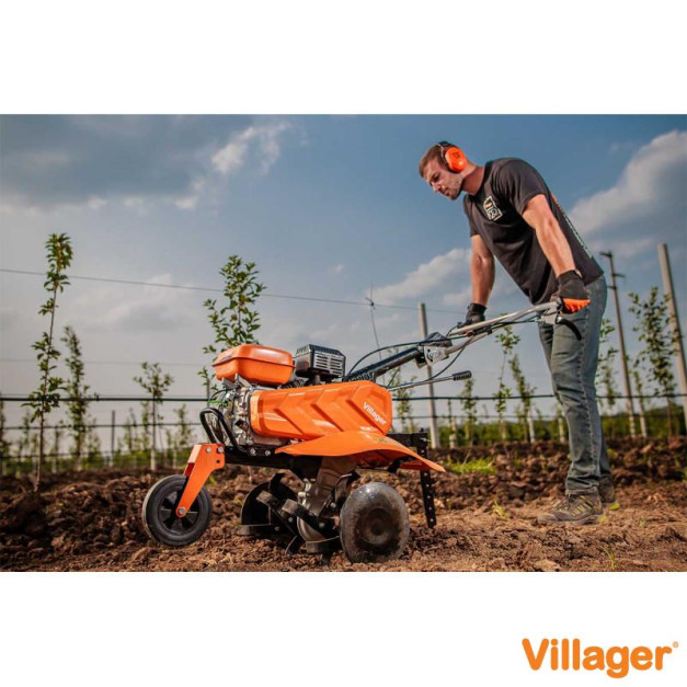 Villager benzines rotációs kapa 212 cm³, 6,9 Lóerő , 80cm munkaszélesség + járókerék