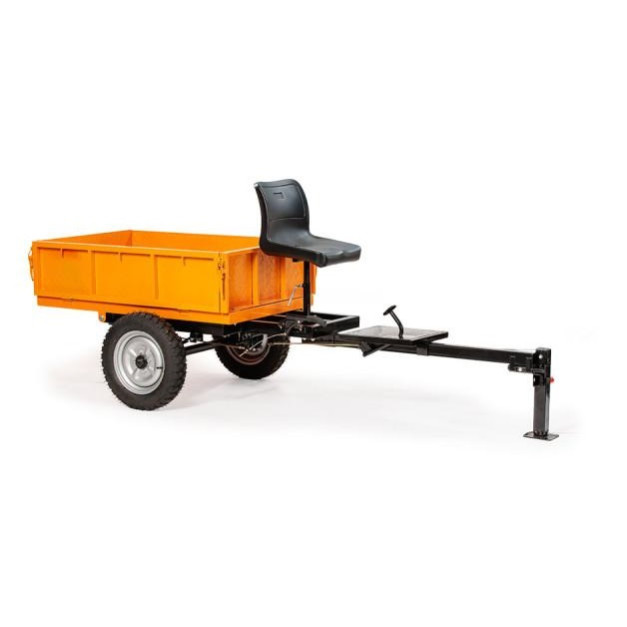 Villager TT 500 szállító pótkocsi,  utánfutó, max. 500 kg, láb-és kézifékkel