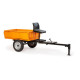 Villager TT 500 szállító pótkocsi,  utánfutó, max. 500 kg, láb-és kézifékkel