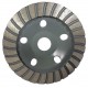 Mar-Pol Betoncsiszoló gyémánttárcsa 125mm (Turbo)