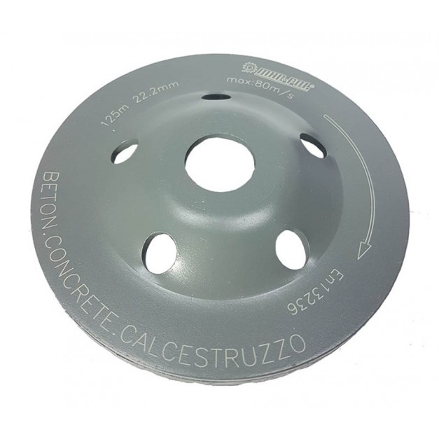 Mar-Pol Betoncsiszoló gyémánttárcsa 125mm (Turbo)