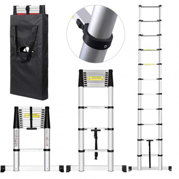 Teleszkópos alumínium létra 320cm 