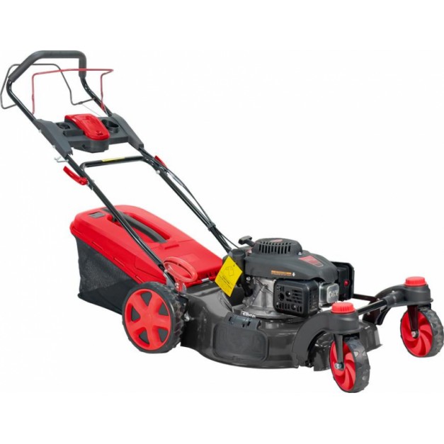 STR benzines  önjáró LONCIN motoros fűnyíró 196 cm3, 4 kW, 53,3 vágósz., elől forgó kerékkel