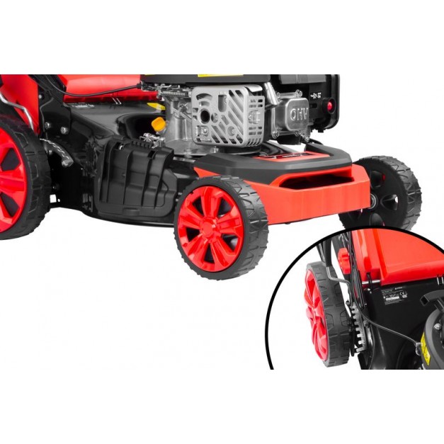 STR benzines önjáró fűnyíró LONCIN motoros 139 cm3,  3,2 Lóerő, 45,7 cm vágószélesség