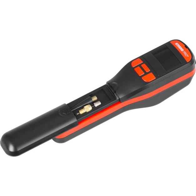 STR hordozható akkumulátoros kézi légkompresszor, USB-C, 10 bar, LED világítás