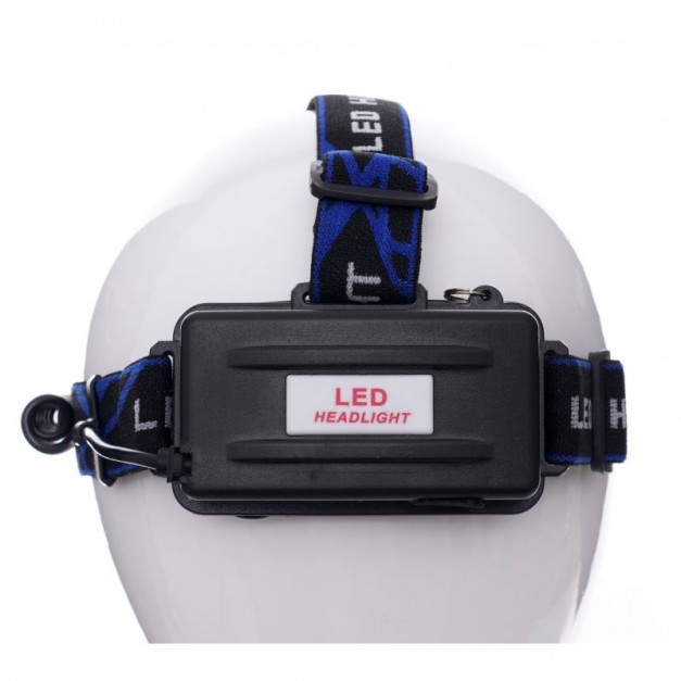 Kraft&Dele akkus LED fejlámpa, Cree T6, IPX45