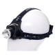 Kraft&Dele akkus LED fejlámpa, Cree T6, IPX45