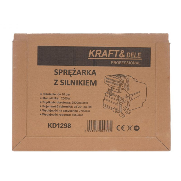 Kraft&Dele kompresszor ,légsűrítő motorral 270l/perc