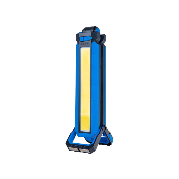 Geko Összecsukható műhelylámpa mágnesekkel, LED COB, 10W, 4000mAh, 1000lm