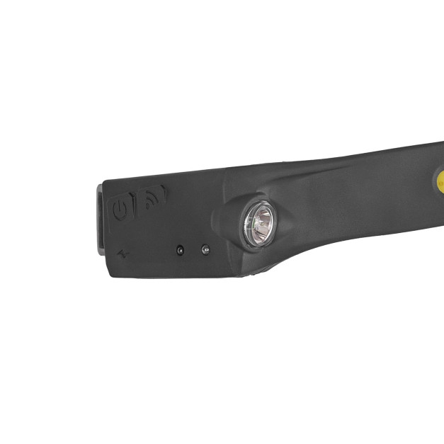 Geko LED COB mozgásérzékelős fejlámpa 3W + 1W XPE, 1200mAh, 350lm, IPX4 