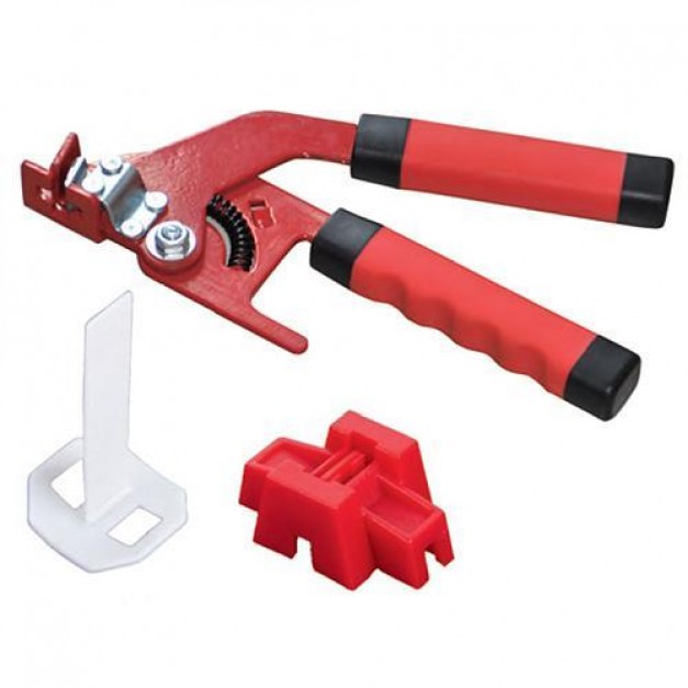 Strend Pro szintező készlet, 100x távtartó, 100x adapter + fogó