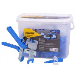 Strend Pro  LS511 StarterKIT szintező készlet ,100x 1 mm távtartó + 100x ék + fogó