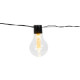 Strend Pro napelemes kerti fényfűzér, 10x LED, 2,7+3 m
