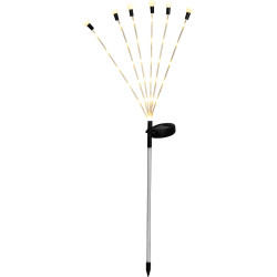 Strend Pro Garden Floro napelemes lámpa, 42xLED, 66 cm