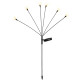 STR Garden Lara napelemes lámpa, 60xLED, 72 cm