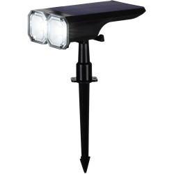 Strend Pro napelemes LED fali/talajra szerelhető lámpa 16x10x27 cm