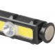 Strend Pro akkus fejlámpa , XPE+COB, 1200 mAh, USB töltés