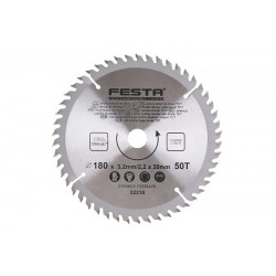 Festa kűrésztárcsa fához 180 x 20 x 2,2 mm / 50T