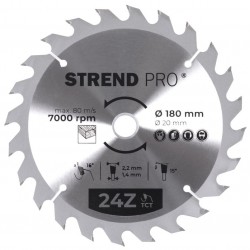 STR TCT 180 x 2,2 x 20/16 mm 24T körfűrészlap fához