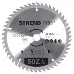 STR TCT 180 x 2,2 x 20/16 mm 50T körfűrészlap fához