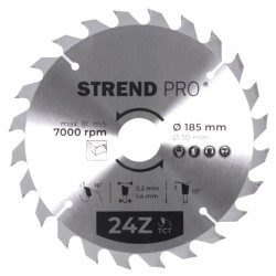 STR TCT 185 x 2,2 x 30/20 mm 24T körfűrészlap fához