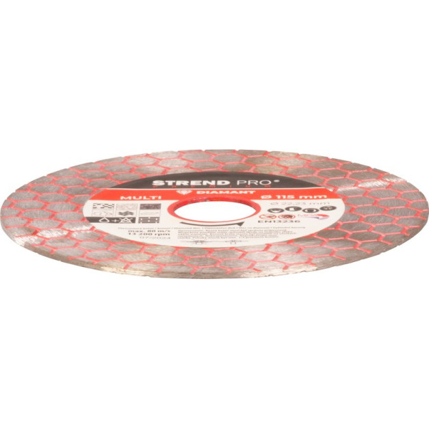 Strend Pro Premium gyémánt vágókorong 115 mm, hatszögletű