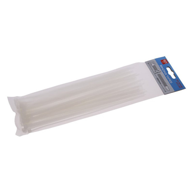 Festa Kábelkötegelő 250 x 4,8 mm fehér (50 db/cs)