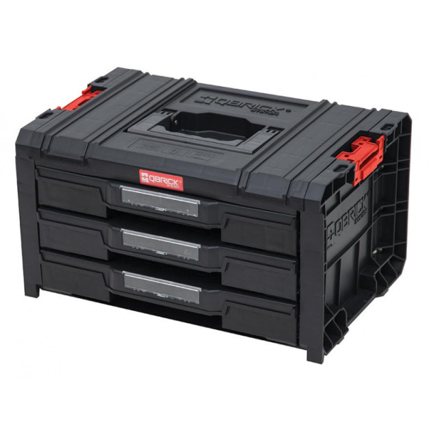 QBRICK® System PRO 3 fiókos rendszerező
