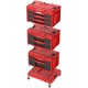QBRICK System ONE Workshop Red 4 részes szerszámosláda készlet