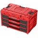 QBRICK System ONE Workshop Red 4 részes szerszámosláda készlet