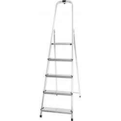 STR aluminium háztartási létra 5 fokos / 125 kg
