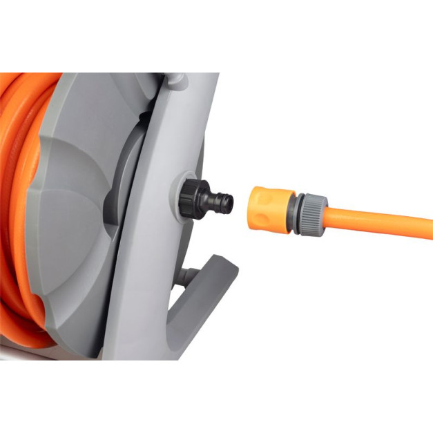 Strend Pro Premium tömlődob, 1/2"-os kerti tömlővel, 20+2 m