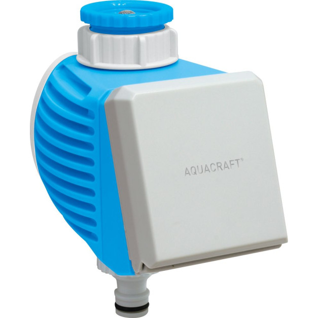 AQUACRAFT 290110 öntözőprogramozó, 3/4" csatlakozás, LCD kijelző,