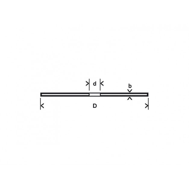 BOSCH Vágókorong fémre 125 x 2,5 x 22,2 mm Standard for Metal A 30 S BF