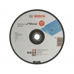 BOSCH Vágókorong fémre 230 x 2,5 x 22,2 mm hajlított Standard for Metal A 30 S BF
