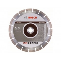 BOSCH Gyémánt vágókorong 230 x 2,3 x 10,0 x 22,2 mm szegmentált Professional for Abrasive