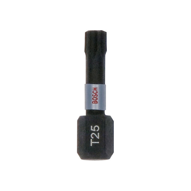 BOSCH Bithegy Torx T25 x 25 mm 1/4" Tic Tac dobozban Impact Control (25 db/cs)