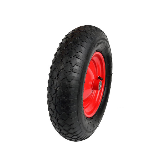 Talicska kerék 39cm átmérő, csapágyas, tömlős , tengellyel