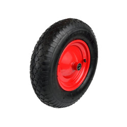 Talicska kerék 39cm átmérő, csapágyas, tömlős , tengellyel