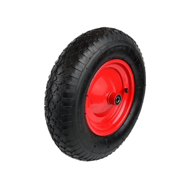 Talicska kerék 39cm átmérő, csapágyas, tömlős , tengellyel