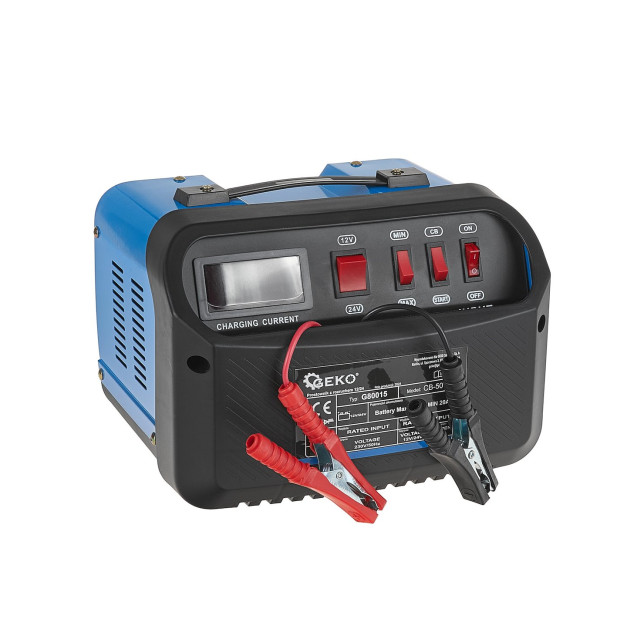 Geko Akkumulátortöltő CB50 12/24 20-380Ah