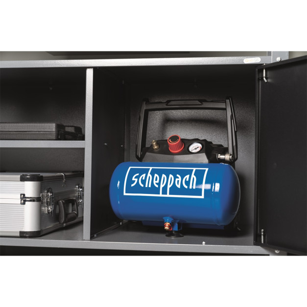 Scheppach olajmentes kompressszor szett 1200W 6L
