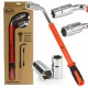 BJC L-típusú teleszkópos kerékkulcs 17-23 mm,  1/2″ 