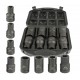 BJC gépi dugókulcs készlet hatlapú 1″, 17-33 mm, 8 db