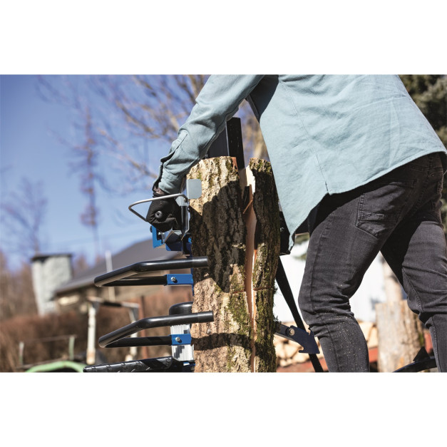 Scheppach 10 tonnás álló rönkhasító gép 380V/ max 107 cm