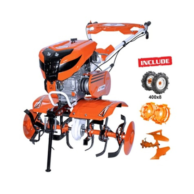 Ruris 701 KS Profi rotációs kapa 7LE 208cm3 + kerék,eke
